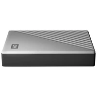 WD My Passport Ultra 6TB USB-C/USB 3.0 External Hard Drive for Mac (WDBGKC0060BSL-WESN) - Silver