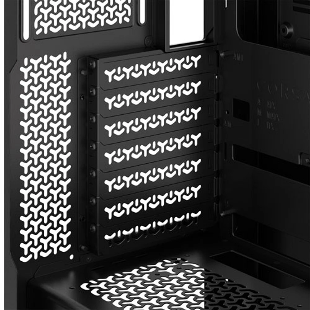 Tour d'ordinateur mi-haute ATX 3500X ARGB de Corsair - Noir