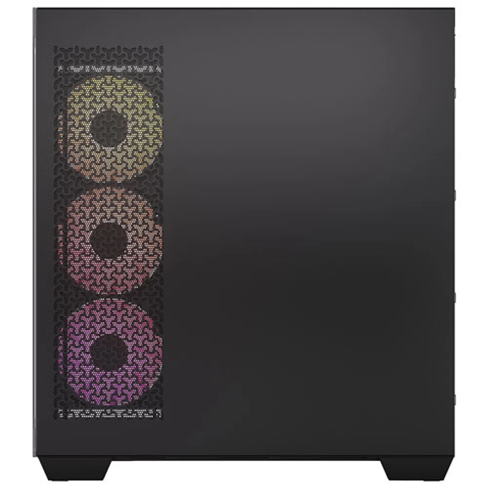 Tour d'ordinateur mi-haute ATX 3500X ARGB de Corsair - Noir