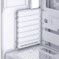 Tour d'ordinateur mi-hauteur ATX 3500X ARGB de Corsair - Blanc
