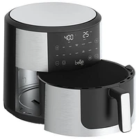 Bella Pro SmartCrisp Digital Air Fyer w/ EverGood Ceramic - 7.6L (8Qt) - Stainless Steel - Only at Best Buy
