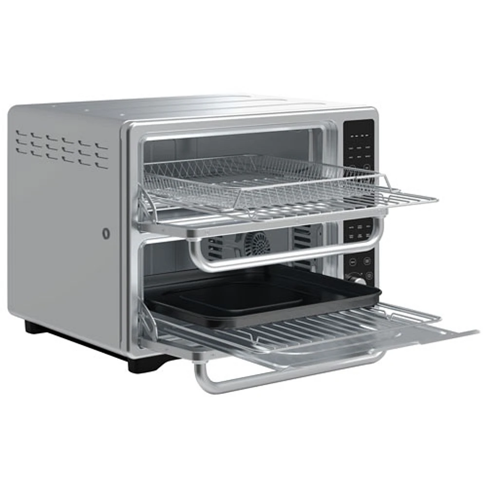 Four double avec convection, friture à air chaud et sonde Pro Duo de Bella - 0,85 pi³/24 l - Acier inoxydable - Exclusivité de Best Buy