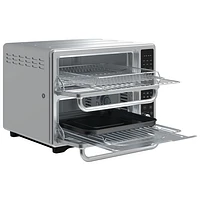 Four double avec convection, friture à air chaud et sonde Pro Duo de Bella - 0,85 pi³/24 l - Acier inoxydable - Exclusivité de Best Buy
