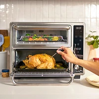 Four double avec convection, friture à air chaud et sonde Pro Duo de Bella - 0,85 pi³/24 l - Acier inoxydable - Exclusivité de Best Buy
