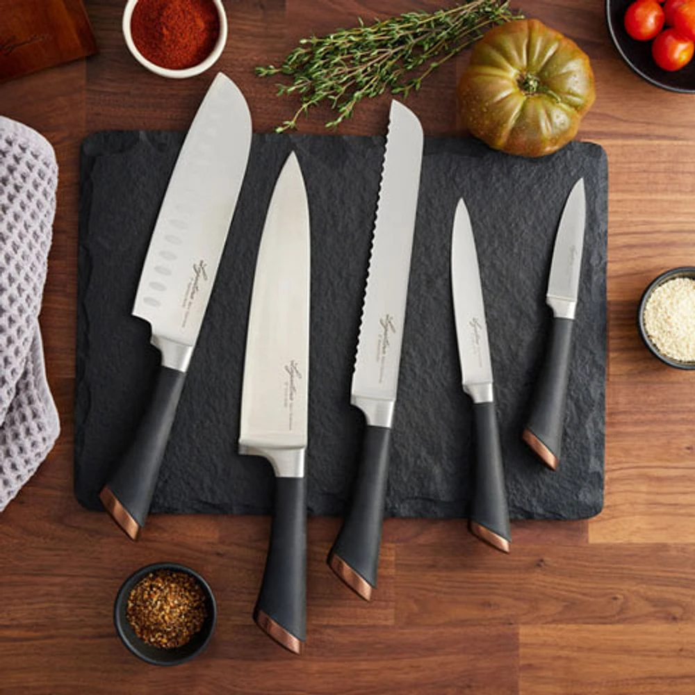 Lagostina Bronze Elegance 6-Piece Knife Set (L415301406)