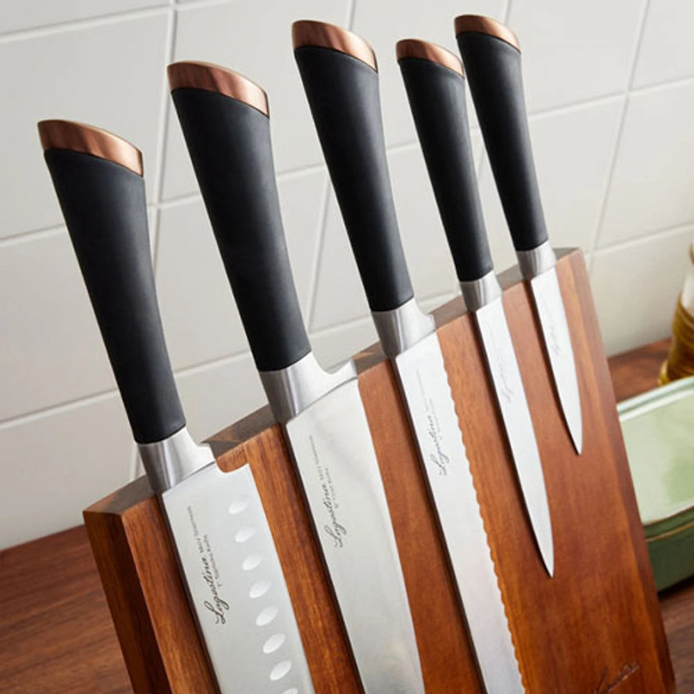 Lagostina Bronze Elegance 6-Piece Knife Set (L415301406)