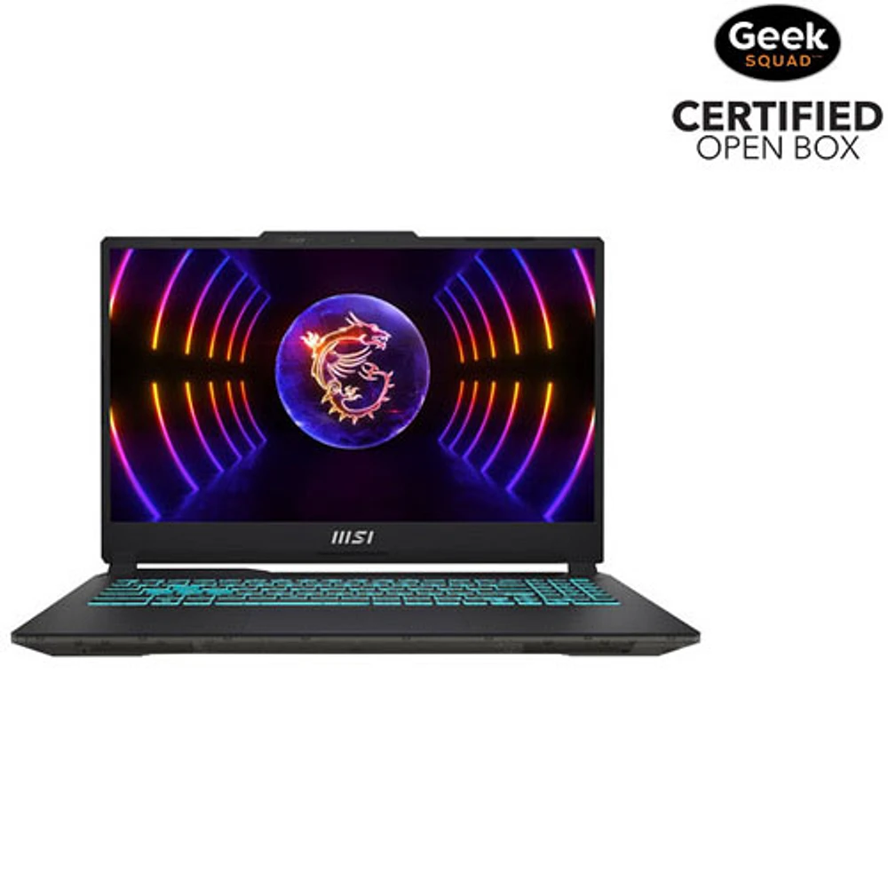 Open Box - MSI Cyborg 15 A12U 15.6" Gaming Laptop - Black (Intel Core i5-12450H/512GB SSD/8GB RAM/GeForce RTX 2050)