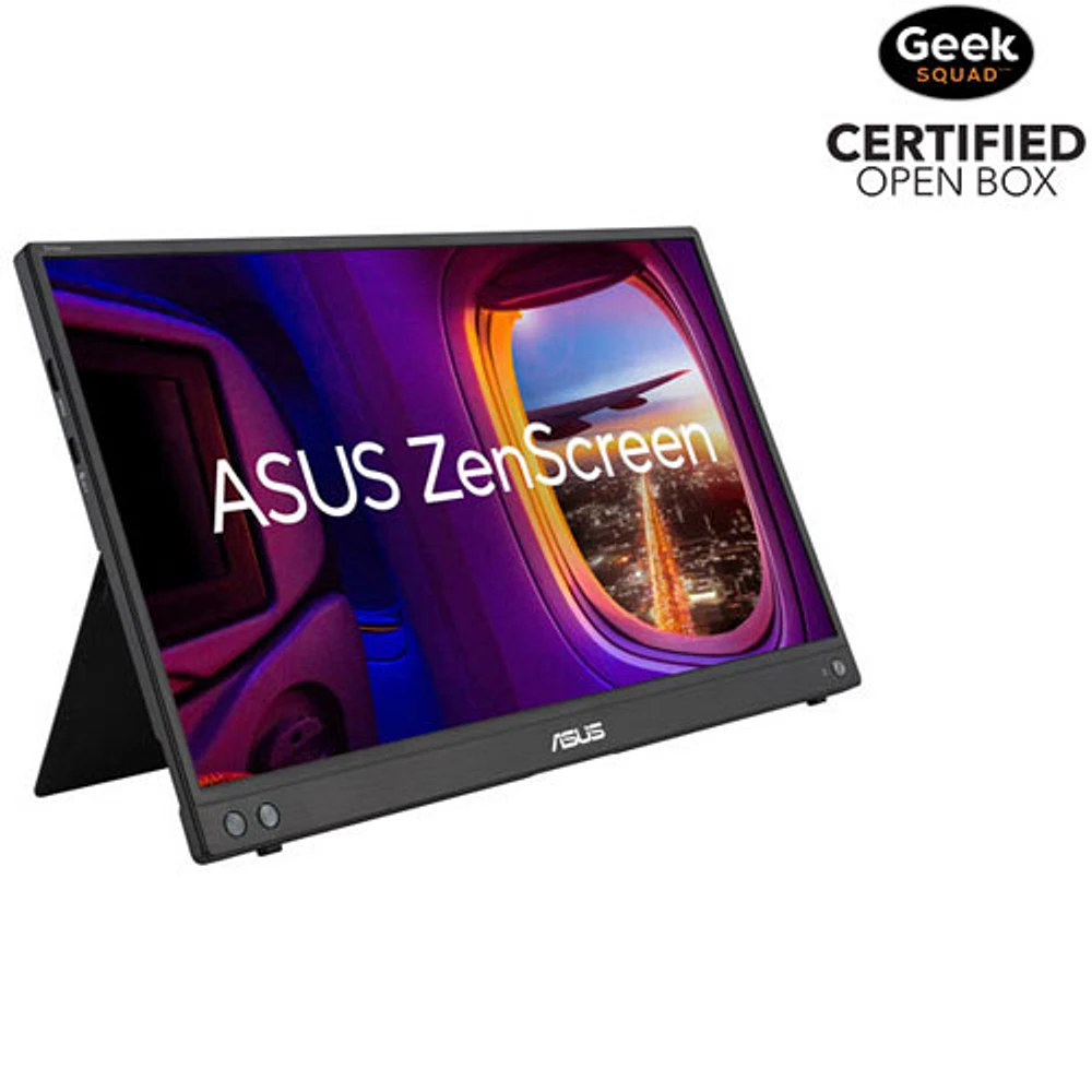 Open Box - ASUS ZenScreen 15.6" FHD 5ms GTG IPS LED Monitor (MB16AHV)