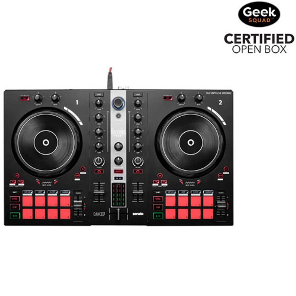 Open Box - Hercules Inpulse 300 MK2 DJ Controller - Black