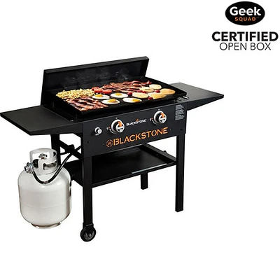 Open Box - Blackstone 2-Burner 28" Griddle Cooking Station with Hard Cover - 34,000 BTU (1924)