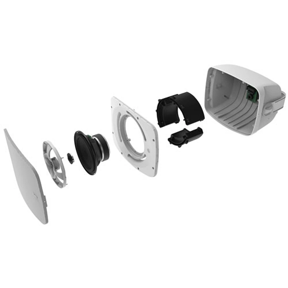 Klipsch RSM-650 320-Watt Outdoor All-Weather 5-Way Speaker System - Pair - White