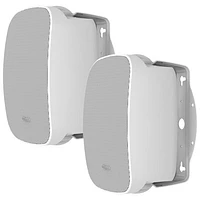 Klipsch RSM-525 260-Watt Outdoor All-Weather 5-Way Speaker System - Pair - White