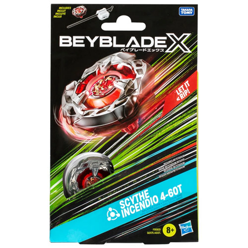 Beyblade X Scythe Incendio 4-60T Starter Pack