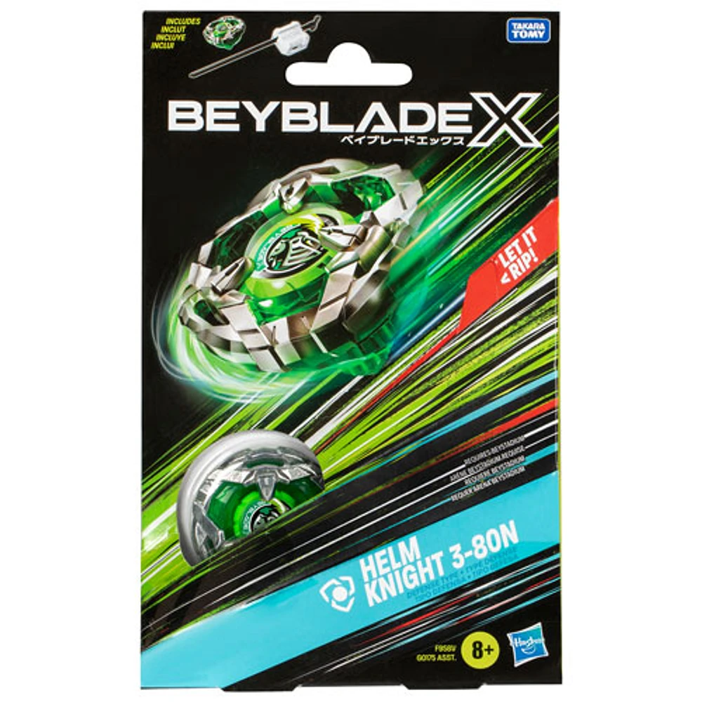 Ensemble de départ Beyblade X Helm Knight 3-80N