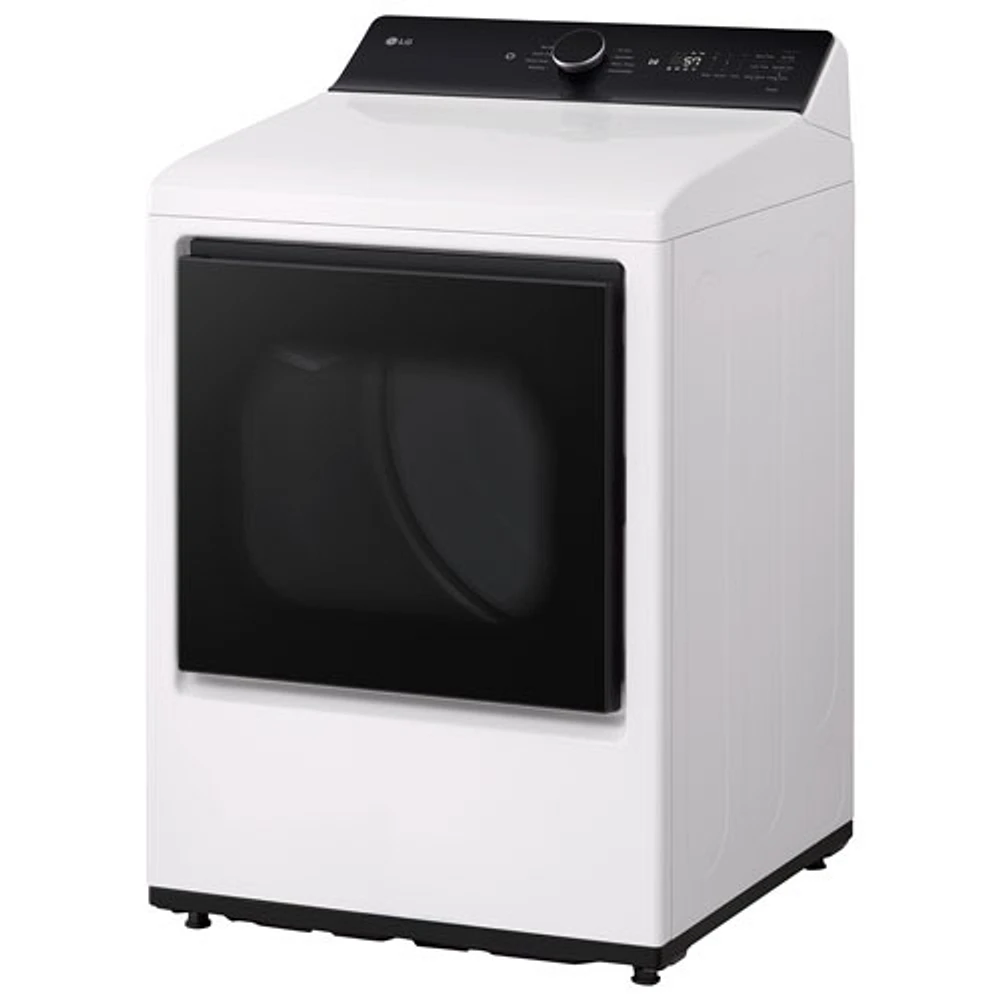 LG 7.3 Cu. Ft. Electric Dryer (DLE8400WE) - Alpine White