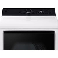 LG 7.3 Cu. Ft. Electric Dryer (DLE8400WE) - Alpine White