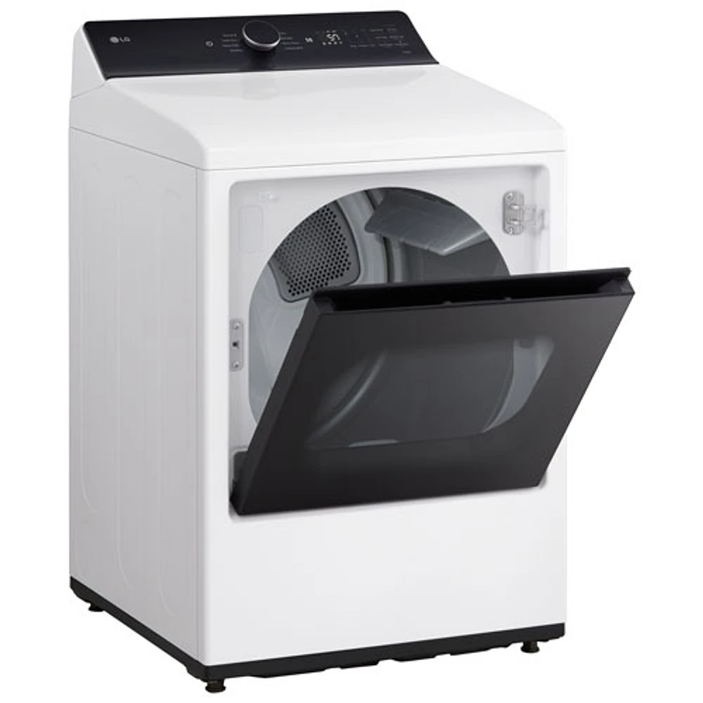 LG 7.3 Cu. Ft. Electric Dryer (DLE8400WE) - Alpine White