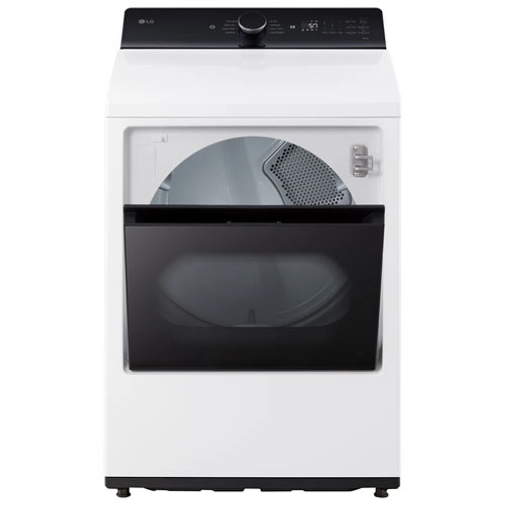 LG 7.3 Cu. Ft. Electric Dryer (DLE8400WE) - Alpine White