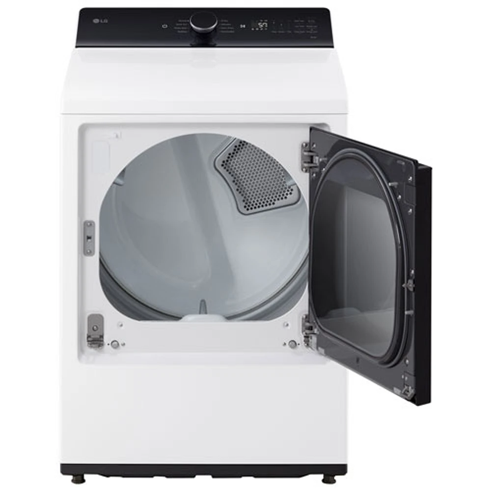 LG 7.3 Cu. Ft. Electric Dryer (DLE8400WE) - Alpine White