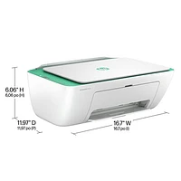 HP 2842E Wireless All-In-One Inkjet Printer - Aurora Green