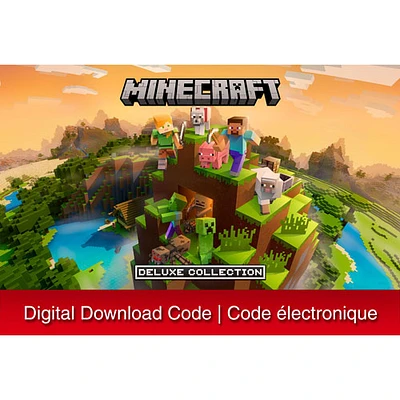 Minecraft Deluxe Collection (Switch) - Digital Download