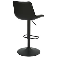 Kosi Contemporary Adjustable Height Air-Lift Barstool - Set of 2