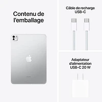 iPad Pro 11 po 512 Go d'Apple avec Wi-Fi et 5G (5e génération) - Argenté