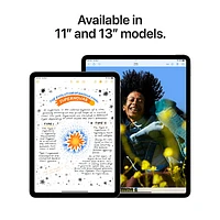 iPad Air po 1 To avec Wi-Fi et 5G d'Apple (6e génération