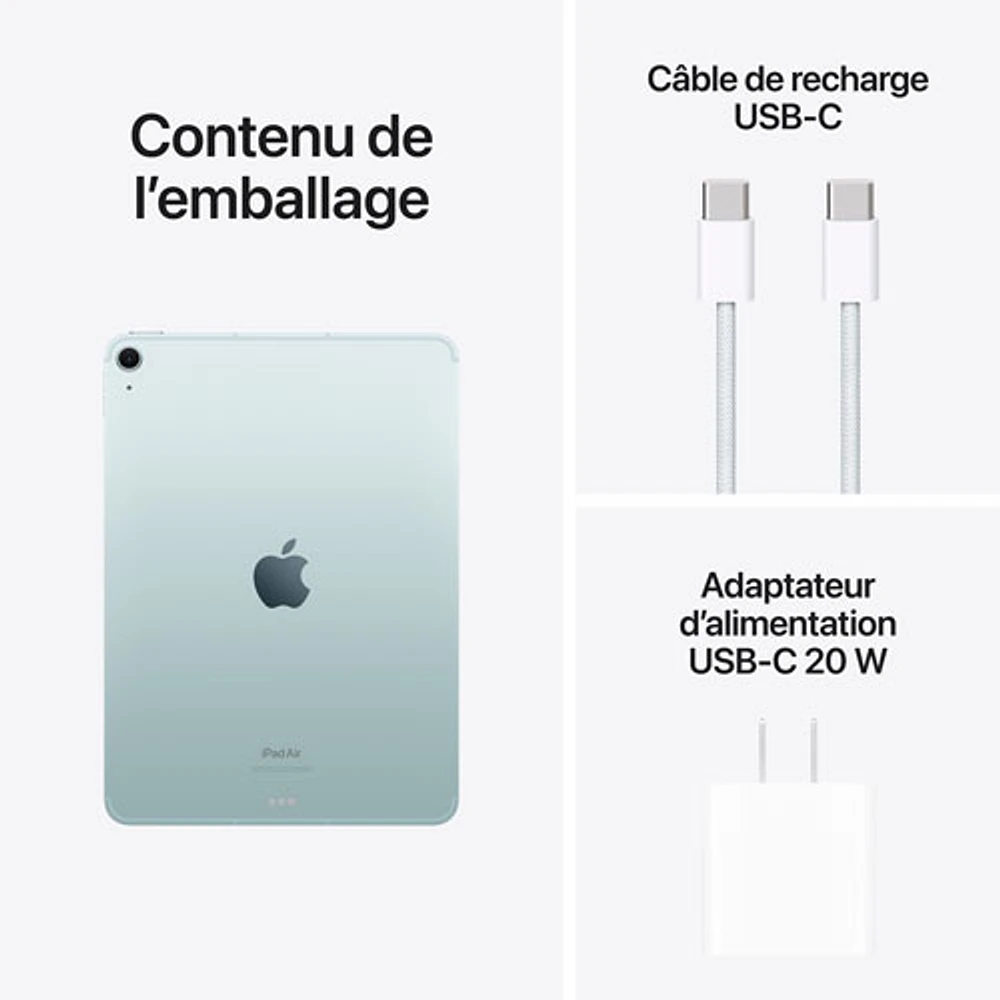 iPad Air po Go avec Wi-Fi et 5G d'Apple (6e génération
