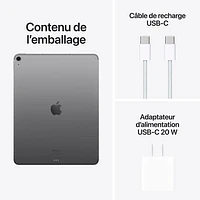 iPad Air 13 po 1 To avec Wi-Fi et 5G d'Apple (6e génération) - Gris cosmique