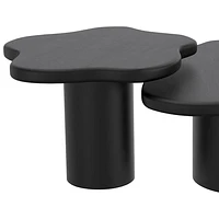 Petite table basse contemporaine Mayal - Noir