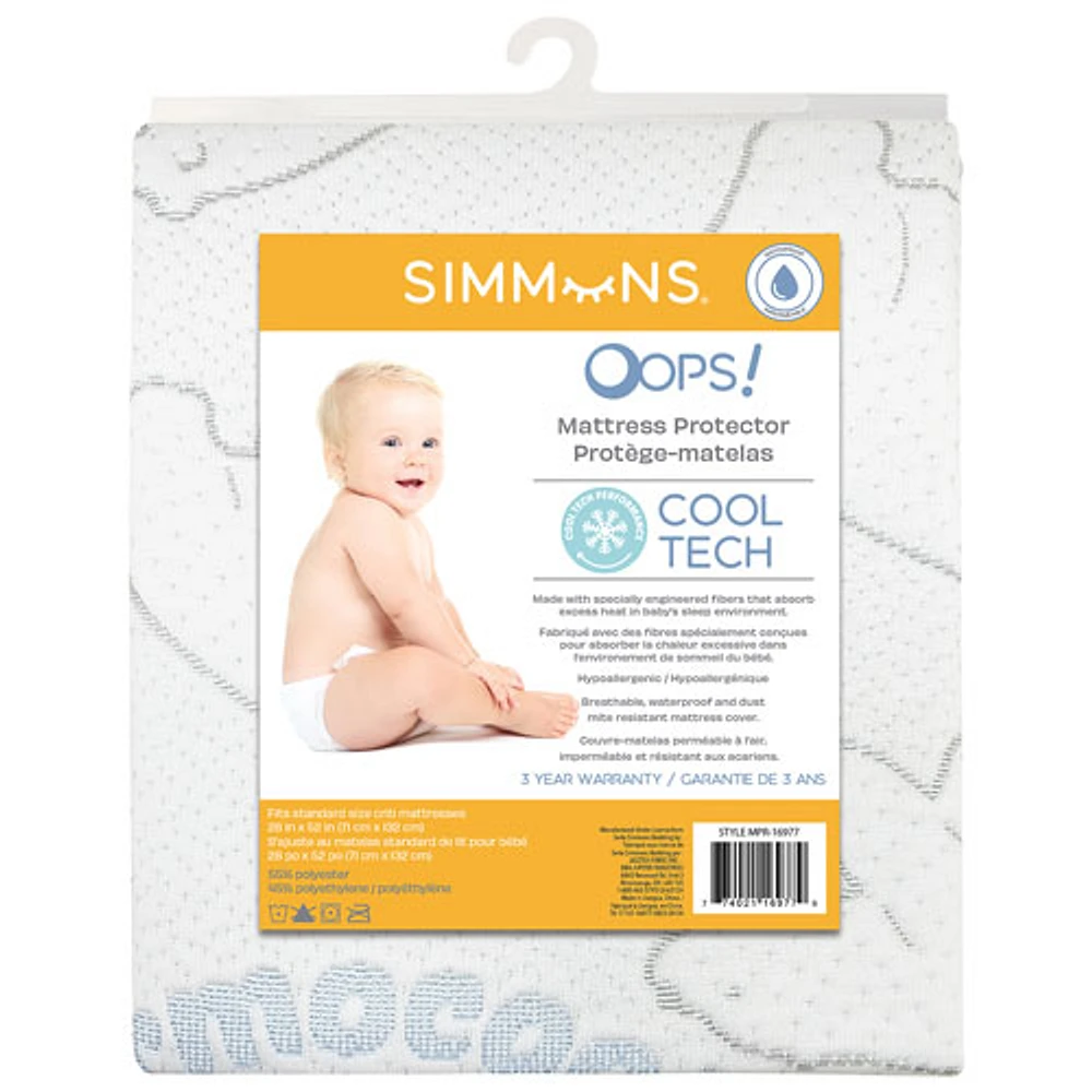 Simmons Cool Tech Crib Mattress Protector