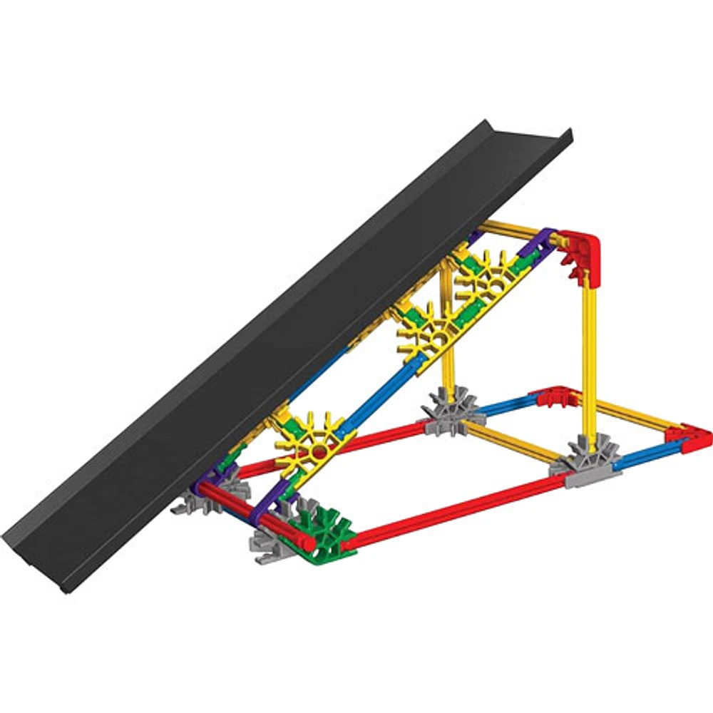 Jeu de construction avec roues, essieux et plans inclinés Intro to Simple Machines de K'NEX Education - 221 pièces (78620)