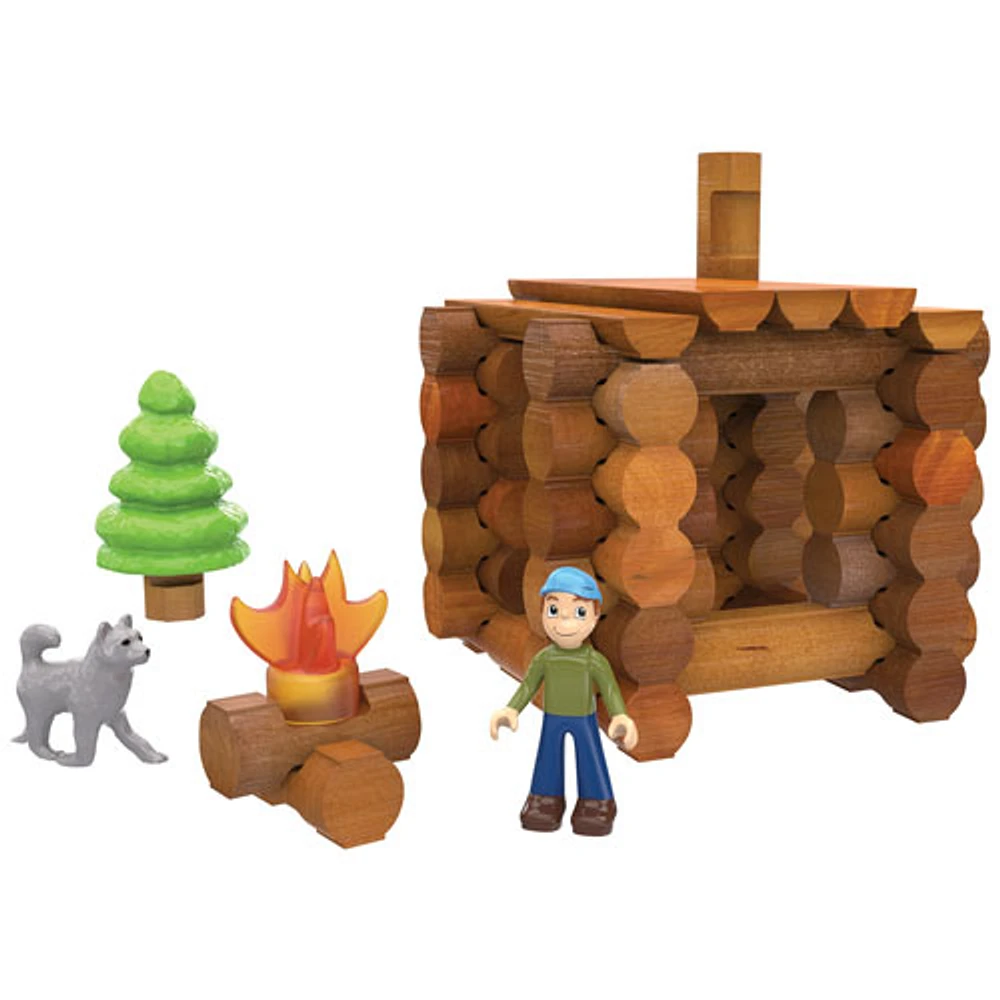 Lincoln Logs On The Trail - 59 Pieces (00821)