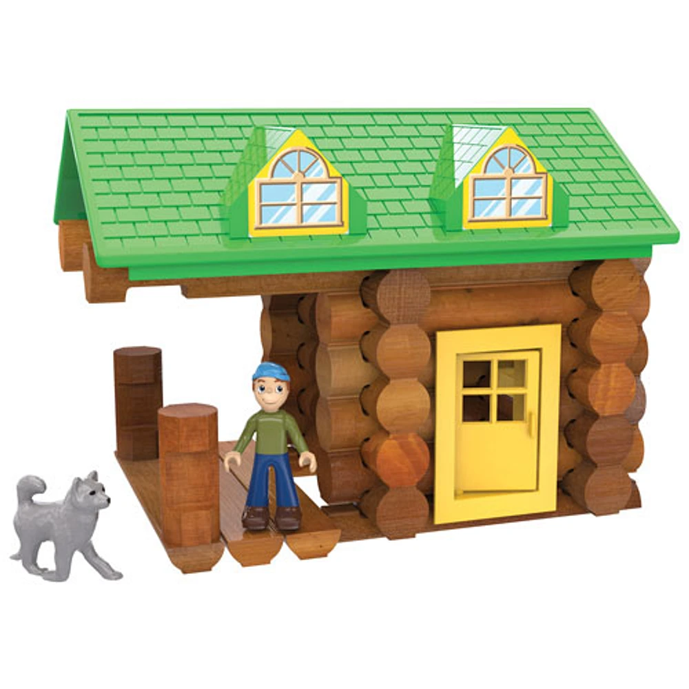 Lincoln Logs On The Trail - 59 Pieces (00821)