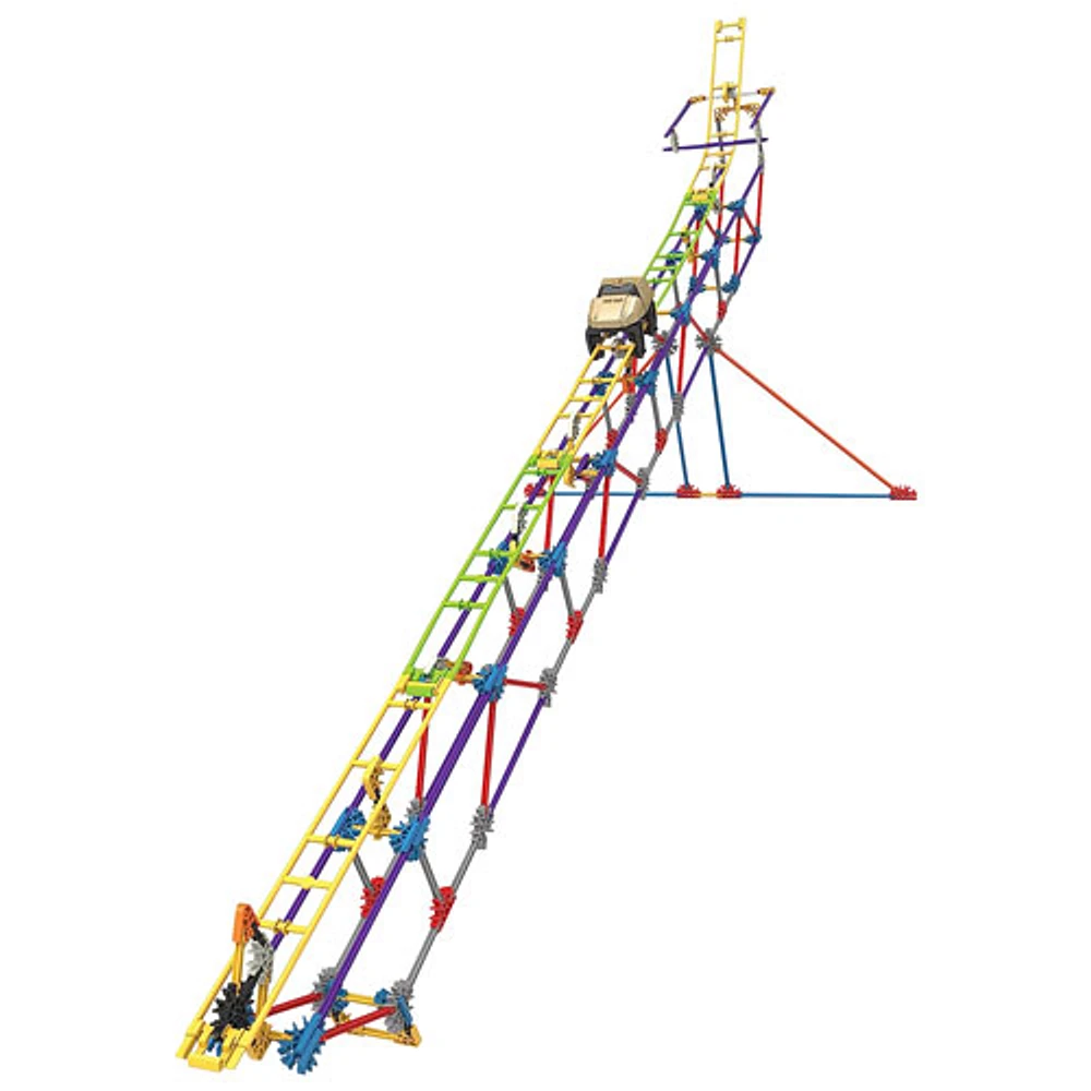 K’NEX Education STEM Explorations Roller Coaster Building Set - 546 Pieces (77078)