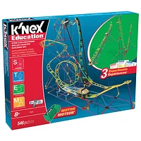 K’NEX Education STEM Explorations Roller Coaster Building Set - 546 Pieces (77078)