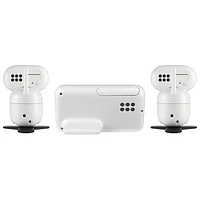 Interphone de surveillance vidéo motorisé Wi-Fi HD de 5 po de Motorola (PIP1610CS-2) - Paquet de 2