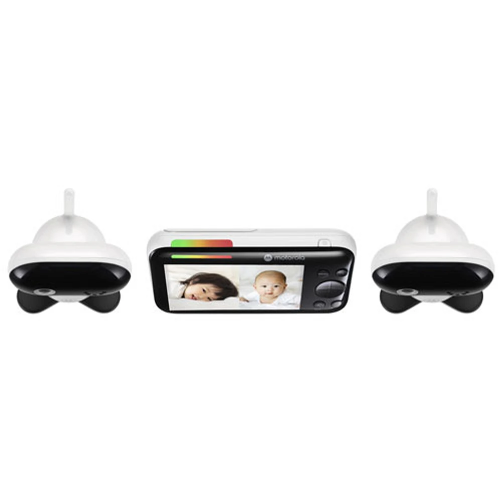 Motorola 5" Wi-Fi HD Motorized Video Baby Monitor (PIP1610CS-2) - 2 Pack