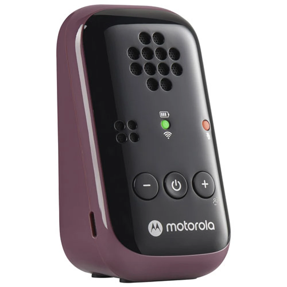 Interphone de surveillance audio portatif de Motorola (PIP12) - Ensemble de 2 - Violet/Noir