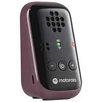 Motorola Portable Audio Travel Baby Monitor (PIP12) - 2 Pack - Purple/Black