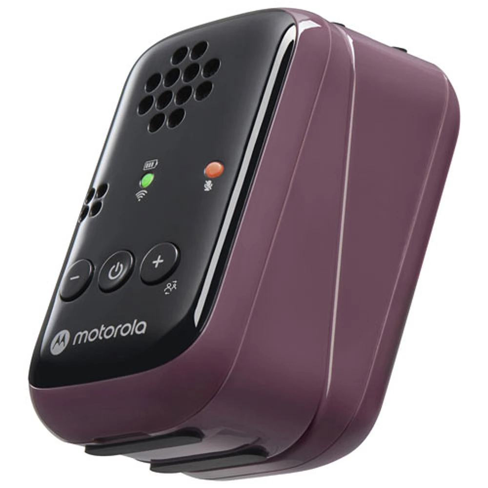 Interphone de surveillance audio portatif de Motorola (PIP12) - Ensemble de 2 - Violet/Noir