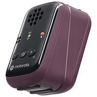 Interphone de surveillance audio portatif de Motorola (PIP12) - Ensemble de 2 - Violet/Noir