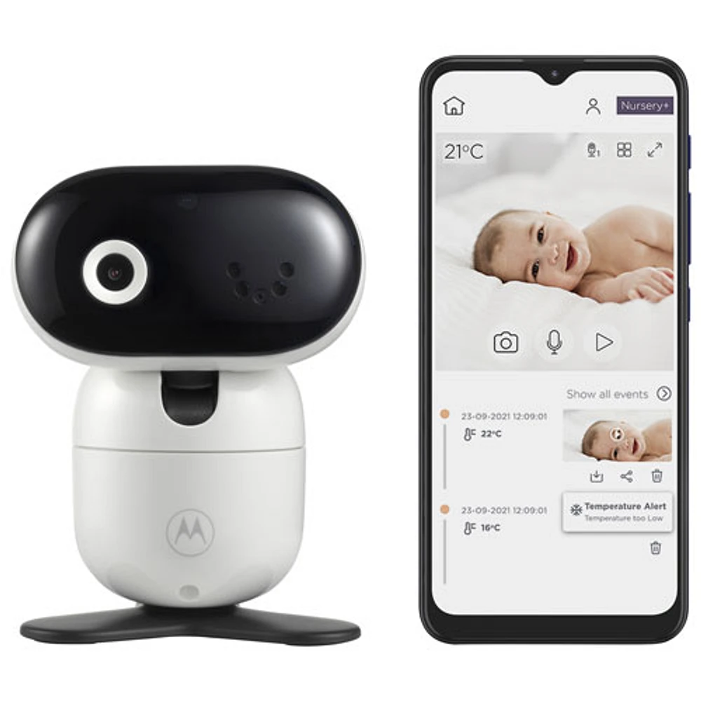 Motorola Wi-Fi HD Smart Baby Monitor with Night Vision (PIP1010)