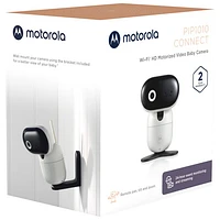 Interphone de surveillance intelligent Wi-Fi HD avec vision nocturne de Motorola (PIP1010)