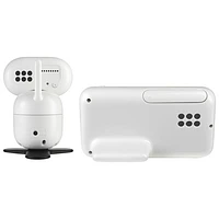 Interphone de surveillance intelligent motorisé Wi-Fi HD 5 po de Motorola (PIP1610CS) - Blanc