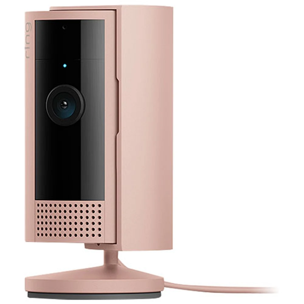 Caméra IP d'intérieur Wi-Fi HD 1080p de Ring (2e génération) avec couvercle de confidentialité - Rose