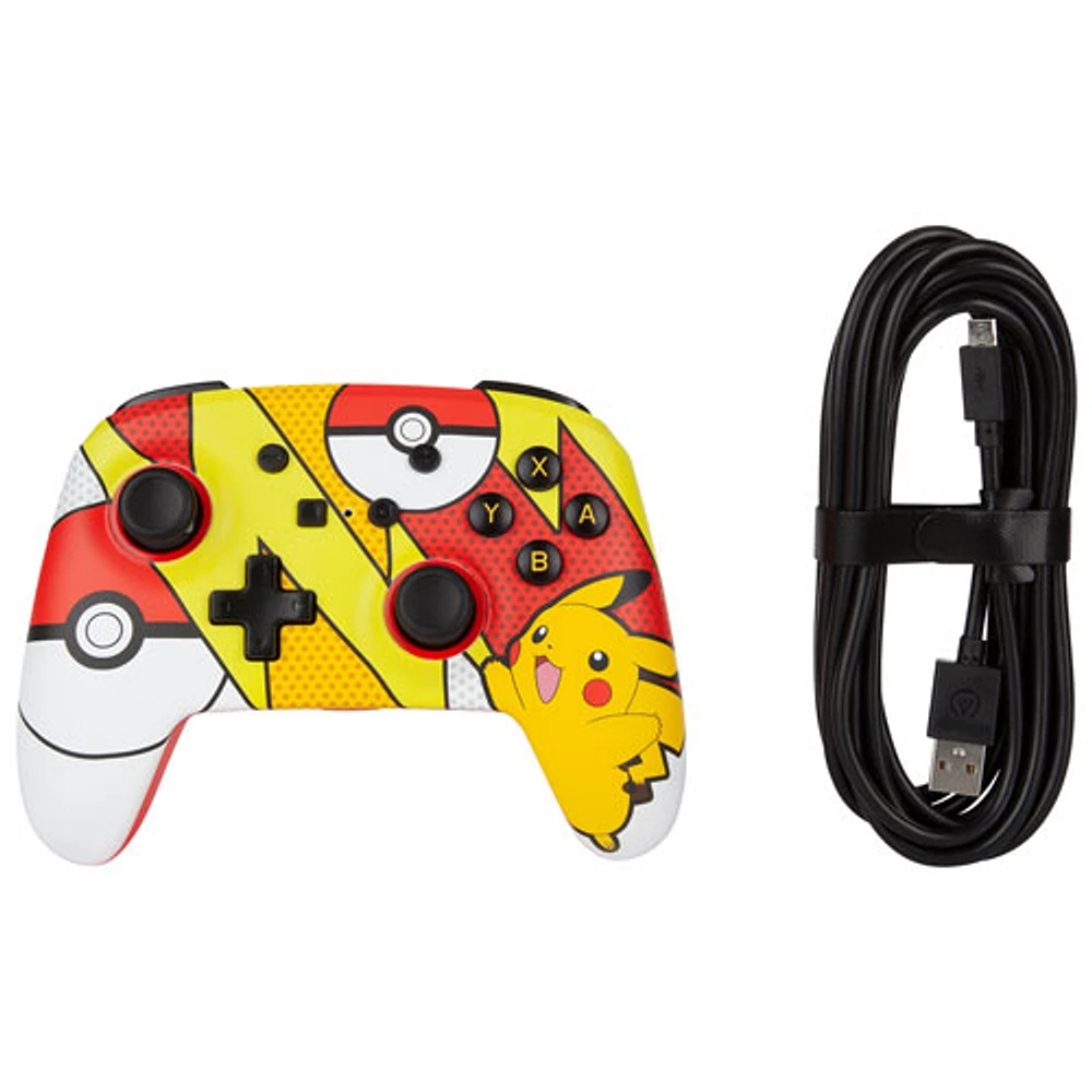 PowerA Enhanced Wired Controller for Switch - Pikachu