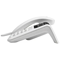 Motorola Corded Telephone With Answering Machine (CT610) - White