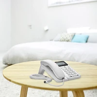 Motorola Corded Telephone With Answering Machine (CT610) - White